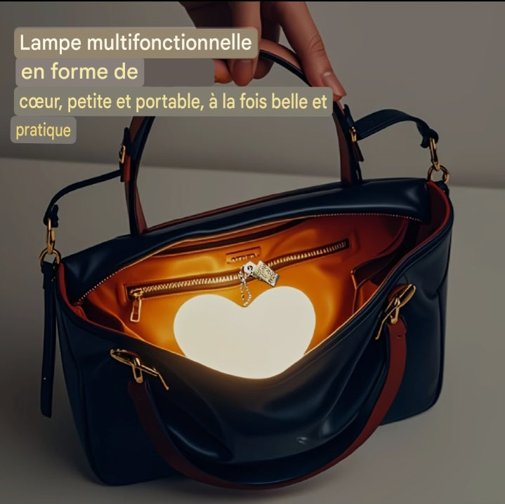 💡 Lampe multifonctionnelle en forme de cœur